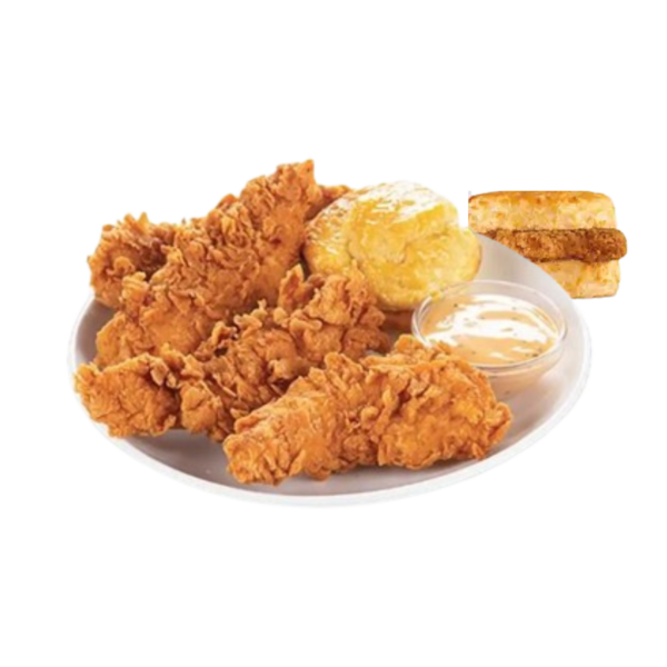 3 PC Krunch Box KKC Hand Breaded Tenders