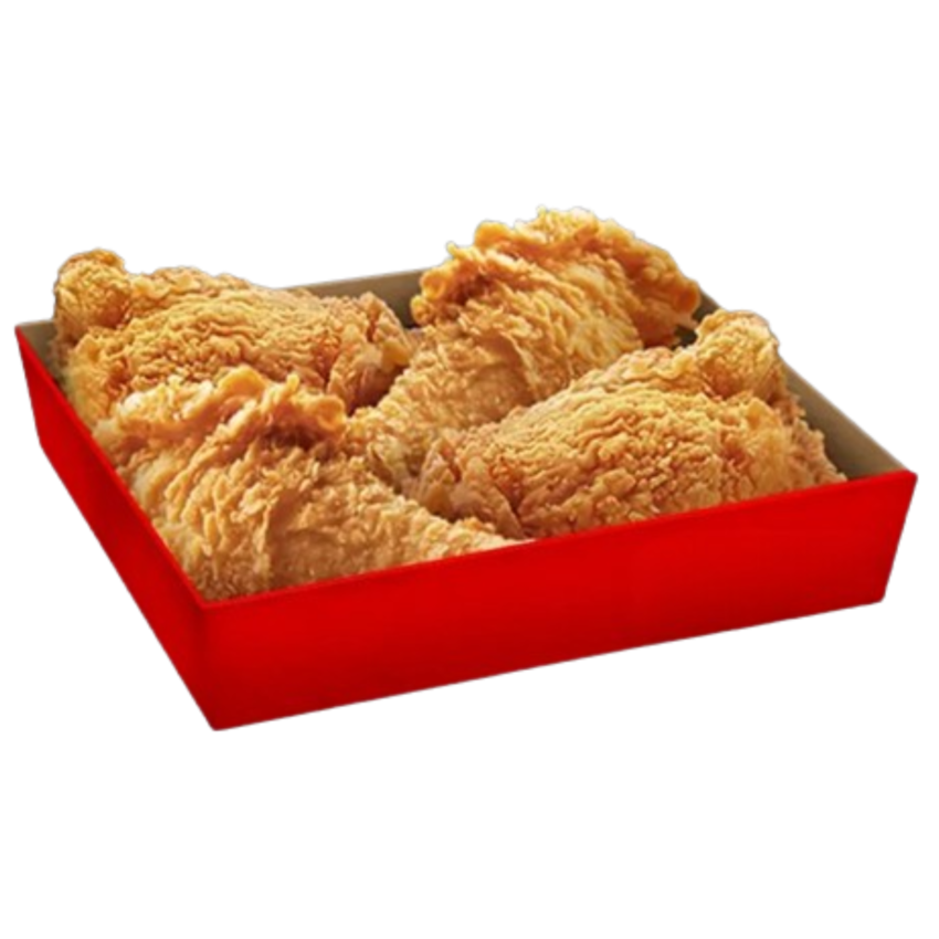 4 PC HAND BREADED CHICKEN