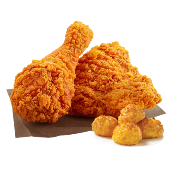 4 PC Krunch Box KKC Hand Breaded Chicken