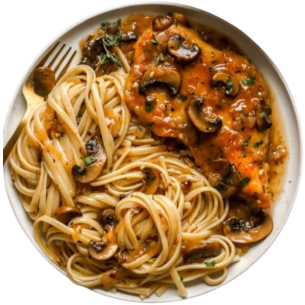 Chicken Marsala Fresh Pasta