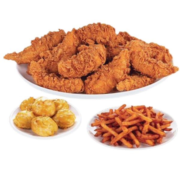 Chicken Tenders 12 Pc Chicken 6 Tenders 6 Biscuits Family Fries