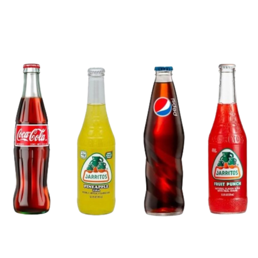 Glass Bottle Soda Beverage