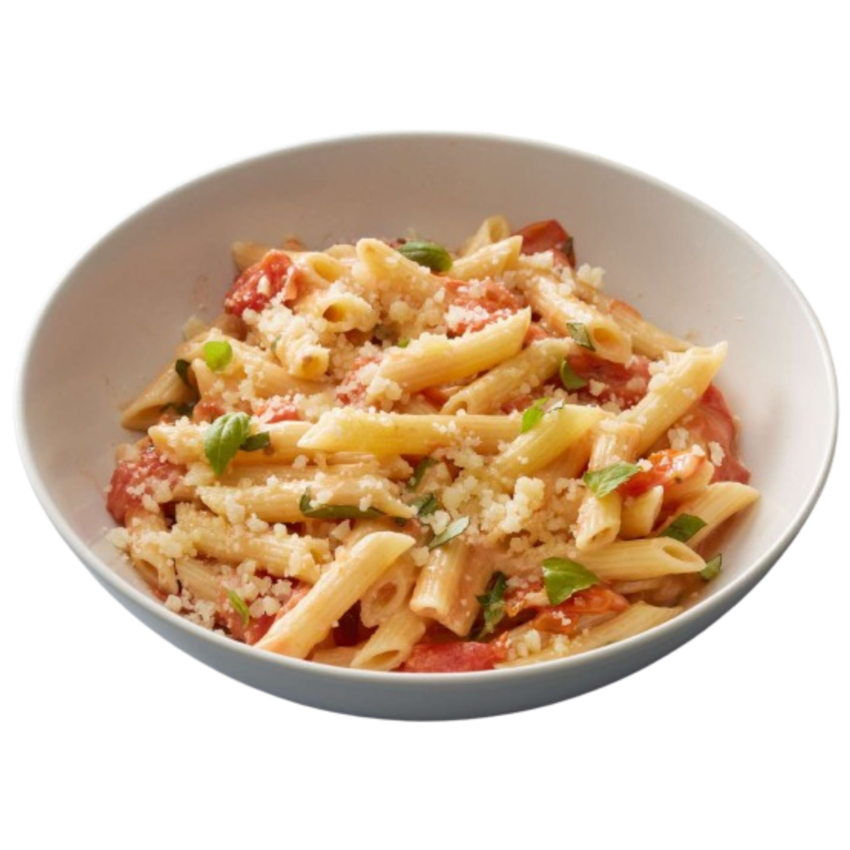 Penne with Sauce Fresh Pasta