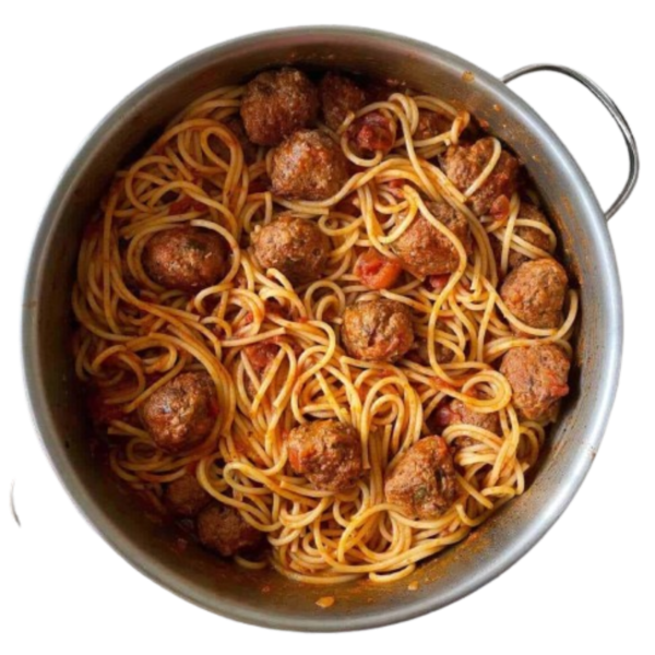 Spaghetti with Meatballs Pasta FRESH PASTA