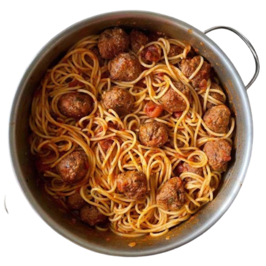 Spaghetti with Meatballs Pasta FRESH PASTA