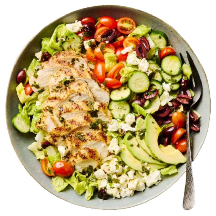 Tossed Salad With Grilled Chicken SOUPS & SALADS